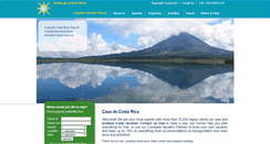 Desktop Screenshot of casadecostarica.com